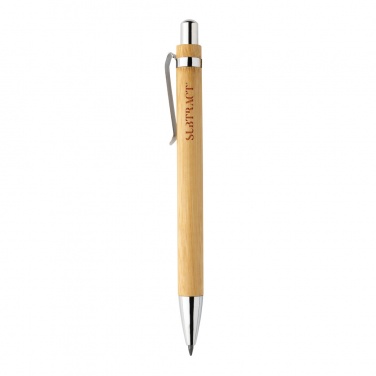 Logotrade promotional products photo of: Pynn bamboo infinity pen