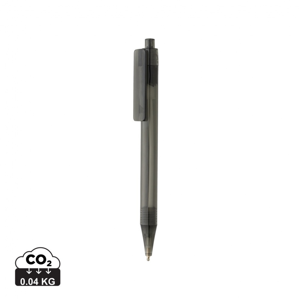 Logotrade promotional gift image of: GRS RPET X8 transparent pen