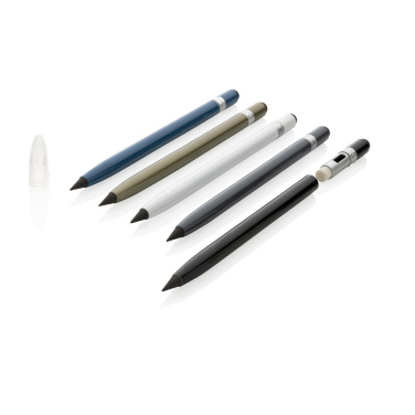 Logotrade promotional merchandise picture of: Aluminum inkless pen with eraser