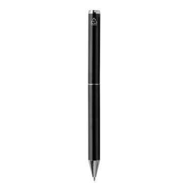 Logo trade promotional items picture of: Swiss Peak Cedar RCS certified recycled aluminium pen