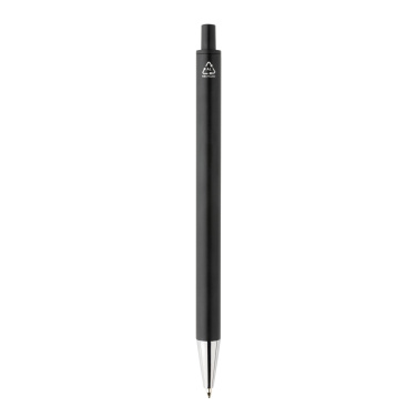 Logo trade corporate gifts image of: Amisk RCS certified recycled aluminum pen