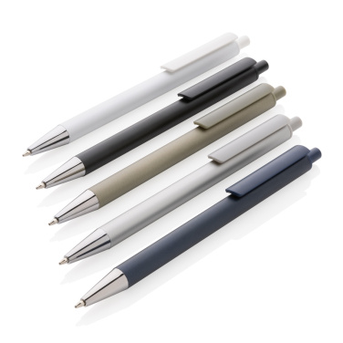 Logo trade promotional items image of: Amisk RCS certified recycled aluminum pen