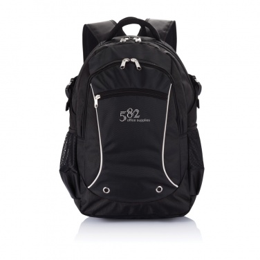 Logo trade promotional gifts image of: Denver laptop backpack PVC free