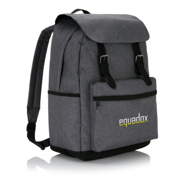 Logotrade promotional gift image of: Laptop backpack with magnetic buckle straps