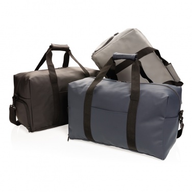 Logo trade promotional giveaway photo of: Smooth PU weekend duffle