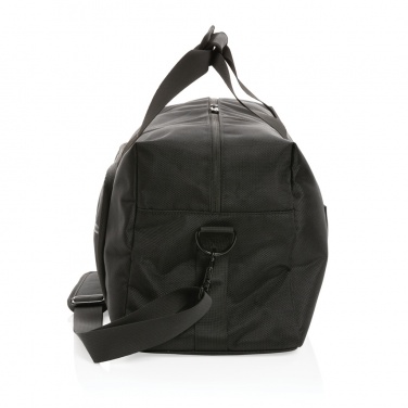 Logo trade business gift photo of: Swiss Peak AWARE™ RPET Voyager weekend bag