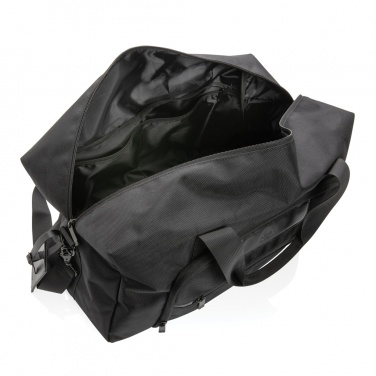 Logotrade advertising products photo of: Swiss Peak AWARE™ RPET Voyager weekend bag