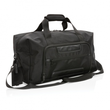 Logotrade promotional gift picture of: Swiss Peak AWARE™ RPET Voyager weekend bag