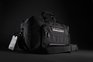 Logo trade promotional giveaway photo of: Swiss Peak AWARE™ RPET Voyager weekend bag