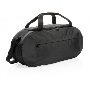 Logo trade promotional merchandise photo of: Impact AWARE™ RPET modern sports duffel