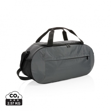 Logotrade promotional gift image of: Impact AWARE™ RPET modern sports duffel
