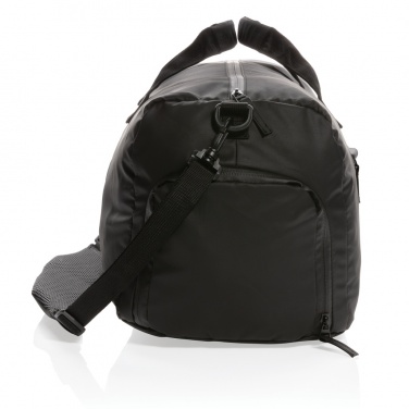 Logo trade promotional products picture of: Fashion black weekend bag PVC free