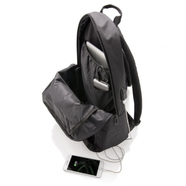 Logotrade promotional giveaway picture of: Power USB laptop backpack