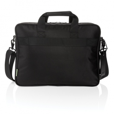 Logo trade promotional giveaways picture of: Swiss Peak RPET Voyager RFID 15.6" laptop bag