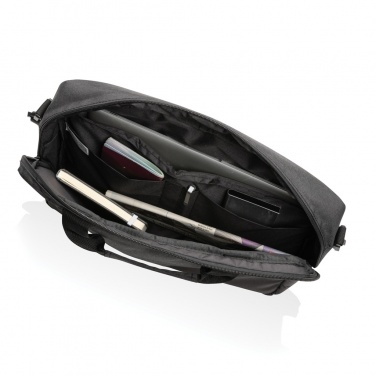 Logotrade promotional merchandise picture of: Kazu AWARE™ RPET basic 15.6 inch laptop bag