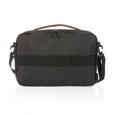 Logo trade corporate gifts image of: Impact AWARE™ 300D two tone deluxe 15.6" laptop bag
