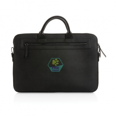 Logotrade corporate gift picture of: Swiss Peak GRS recycled PU 14 inch laptop bag