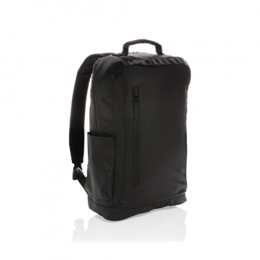Logotrade advertising products photo of: Fashion black 15.6" laptop backpack PVC free