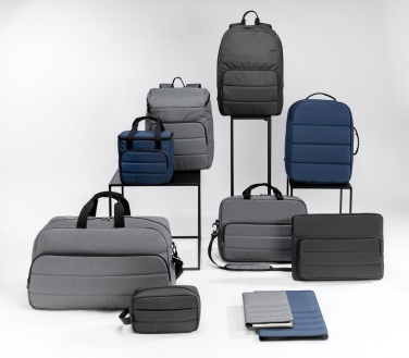 Logo trade business gifts image of: Impact AWARE™ RPET weekend duffel