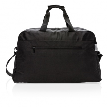 Logo trade promotional gifts image of: Swiss Peak RFID duffle with suitcase opening