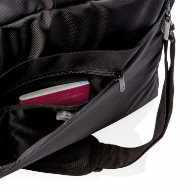 Logotrade corporate gift image of: Swiss Peak RFID duffle with suitcase opening