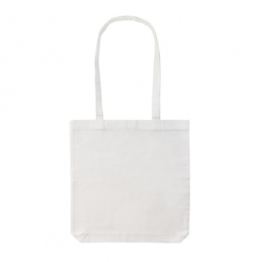 Logo trade corporate gift photo of: Impact AWARE™ recycled cotton tote 330 gsm