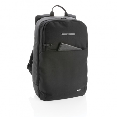 Logotrade promotional giveaways photo of: Swiss Peak laptop backpack with UV-C steriliser pocket