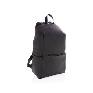 Logotrade advertising products photo of: Smooth PU 15.6"laptop backpack