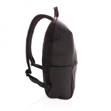 Logo trade advertising products image of: Smooth PU 15.6"laptop backpack