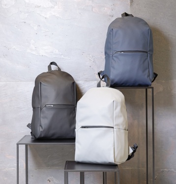 Logotrade promotional product picture of: Smooth PU 15.6"laptop backpack