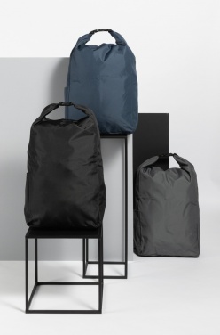 Logo trade promotional gift photo of: Impact AWARE™ RPET lightweight rolltop backpack