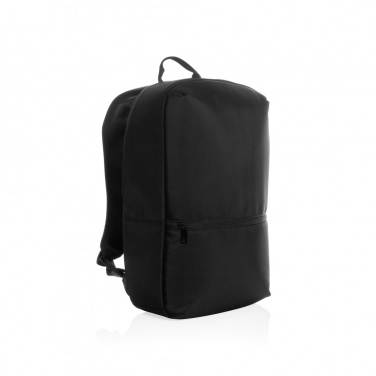 Logotrade promotional product image of: Impact AWARE™ 1200D Minimalist 15.6 inch laptop backpack