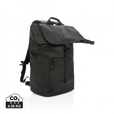 Logo trade promotional merchandise picture of: Impact AWARE™ RPET water resistant 15.6" laptop backpack