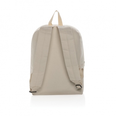 Logo trade promotional gifts picture of: Impact Aware™ 285 gsm rcanvas backpack undyed