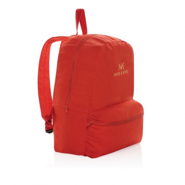 Logotrade promotional product image of: Impact Aware™ 285 gsm rcanvas backpack