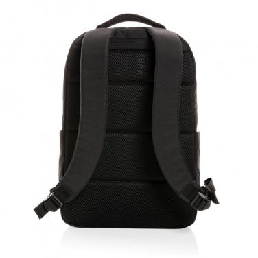 Logo trade promotional gift photo of: Swiss Peak Brooke AWARE™ RPET daily 15.6" laptop backpack
