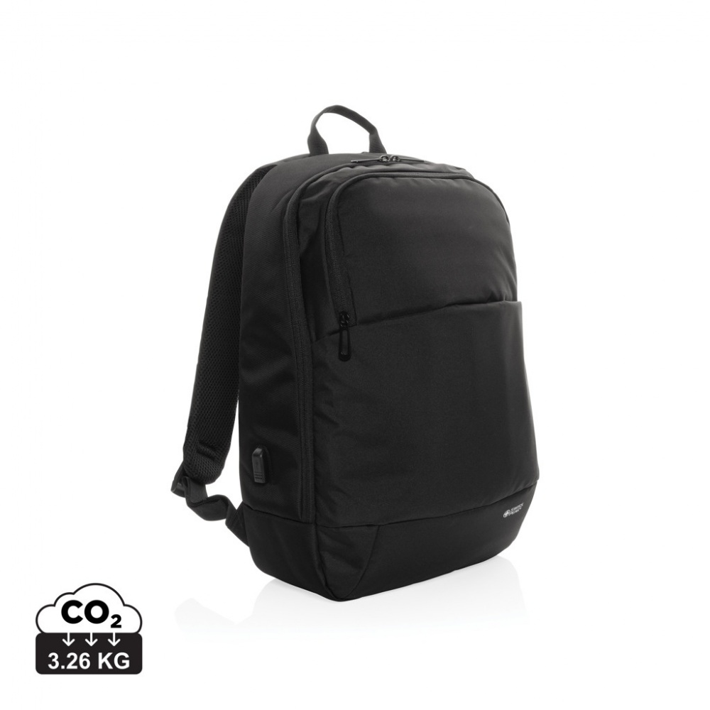 Logotrade advertising product image of: Swiss Peak AWARE™ modern 15.6" laptop backpack