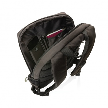 Logo trade promotional giveaway photo of: Impact AWARE™ Lima 15.6' RFID laptop backpack