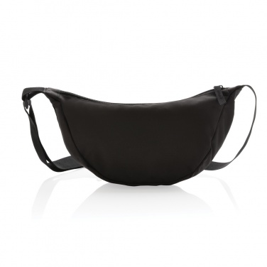 Logo trade promotional merchandise photo of: Crescent AWARE™ RPET half moon sling bag