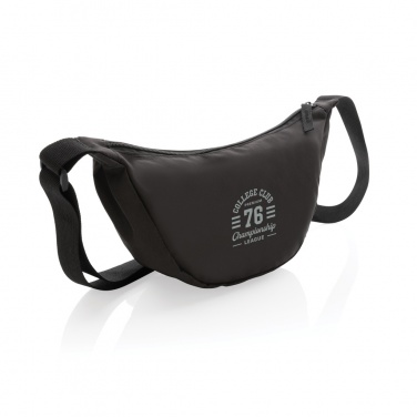 Logotrade promotional merchandise image of: Crescent AWARE™ RPET half moon sling bag