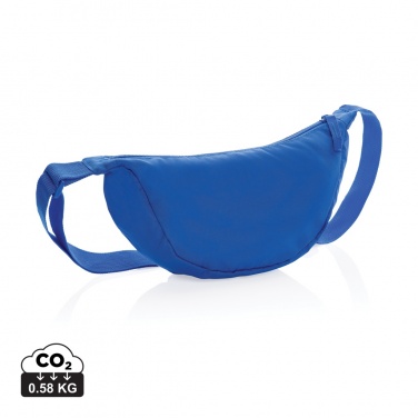Logotrade promotional gift picture of: Crescent AWARE™ RPET half moon sling bag