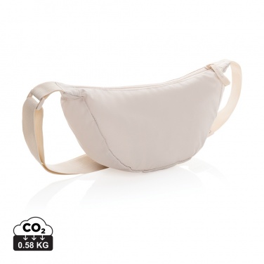 Logotrade corporate gifts photo of: Crescent AWARE™ RPET half moon sling bag