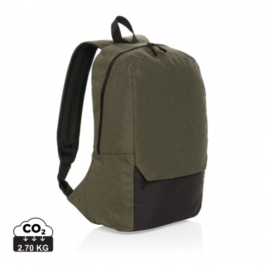 Logo trade promotional giveaways picture of: Kazu AWARE™ RPET basic 15.6 inch laptop backpack
