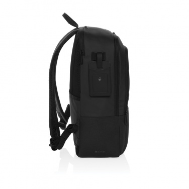 Logo trade promotional merchandise picture of: Armond AWARE™ RPET 15.6 inch deluxe laptop backpack