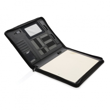 Logo trade promotional gift photo of: Tech portfolio with powerbank