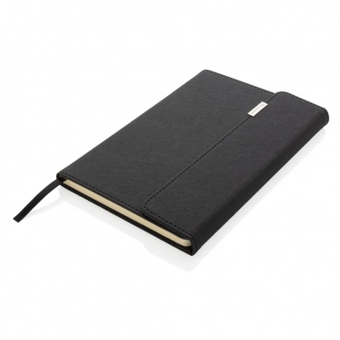 Logotrade promotional merchandise picture of: Swiss Peak deluxe A5 notebook and pen set