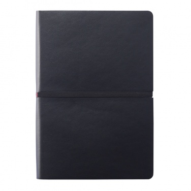 Logo trade promotional product photo of: Deluxe softcover A5 notebook
