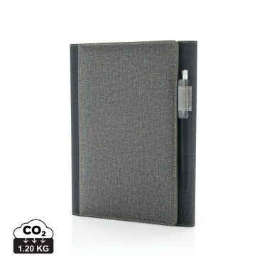 Logo trade corporate gifts image of: A5 Deluxe design notebook cover