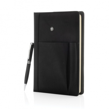 Logotrade business gifts photo of: Refillable notebook and pen set
