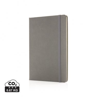 Logotrade promotional gift image of: Deluxe hardcover PU A5 notebook